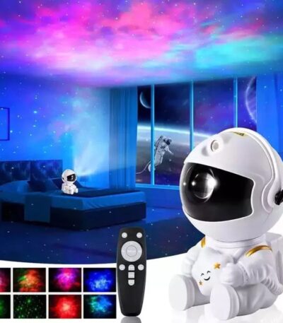 3D Astronaut Starry Sky Projector Night Light