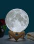 3D Printed Moon Lamp Night Light