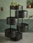 6 Layer Round Kitchen Rack