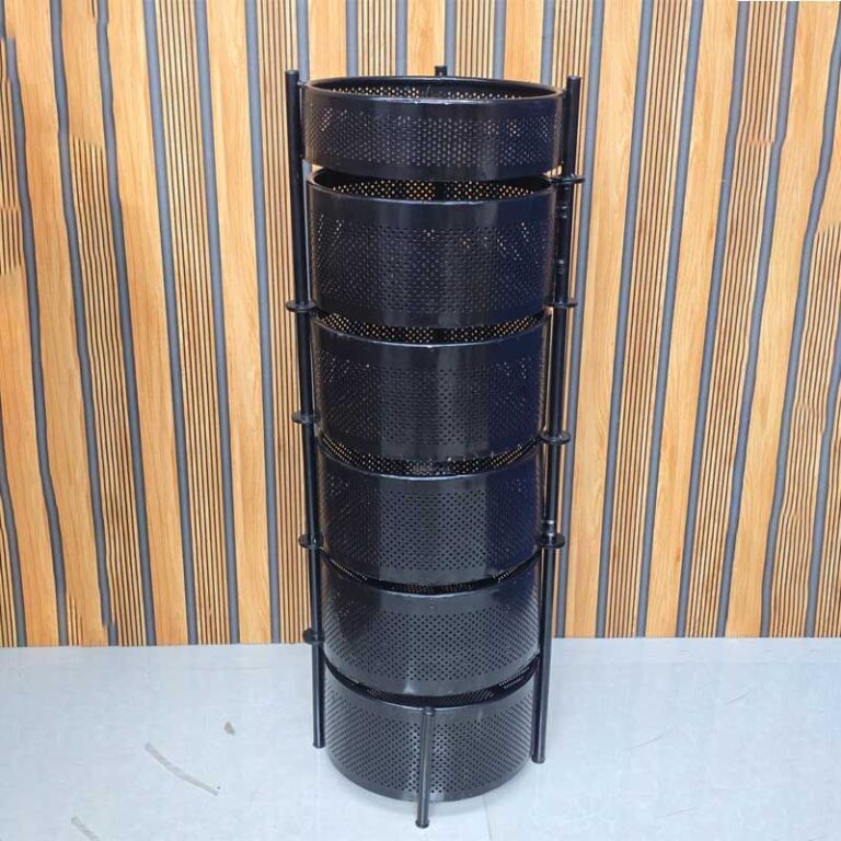 6 Layer Round Kitchen Rack 4