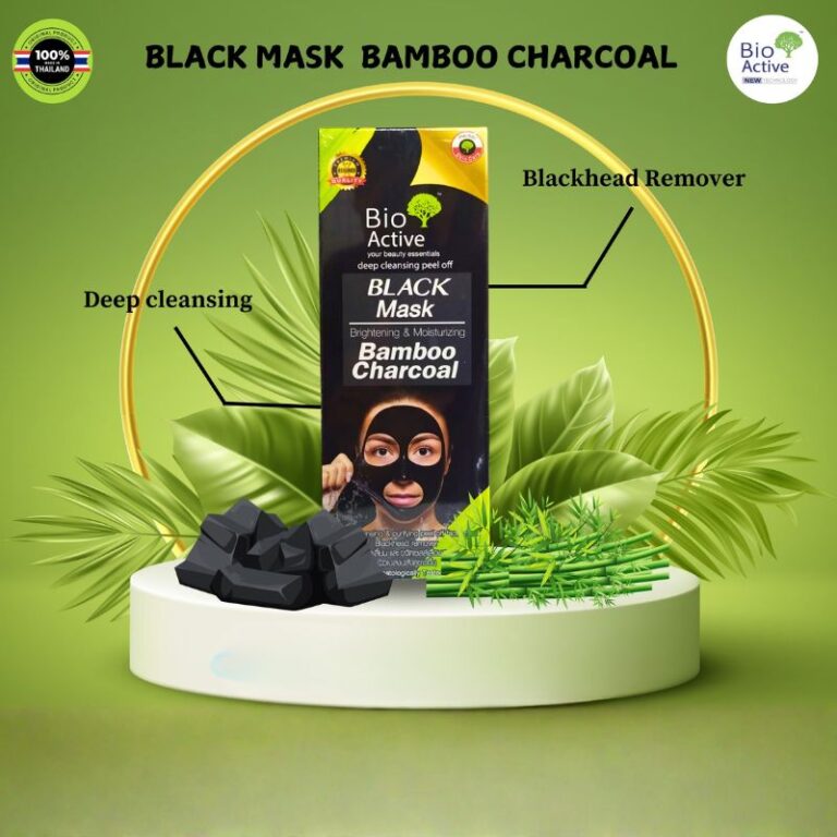 Bio Active Bamboo Charcoal Black Mask 2
