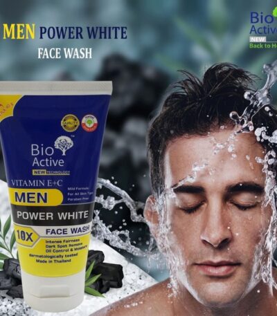 Bio Active Men Power White Face Wash