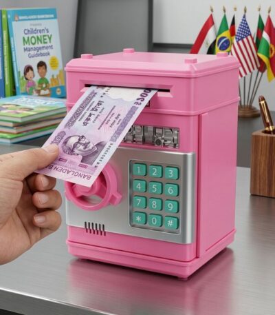 Electronic Piggy Bank Safe Box for Kids