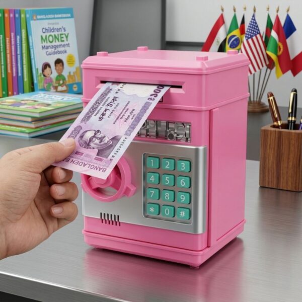Electronic Piggy Bank Safe Box for Kids