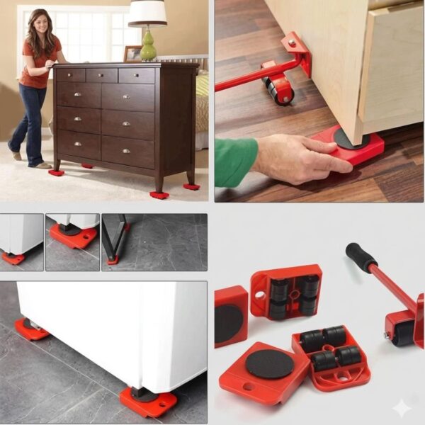Furniture Moving Tool Set 5-Piece