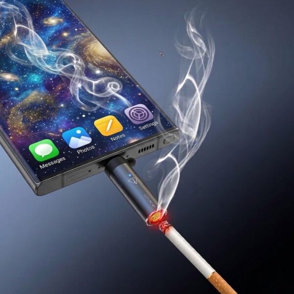Portable USB-C Smartphone Lighter