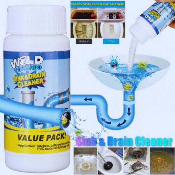Powerful Sink & Drain Cleaner Powder 110ml